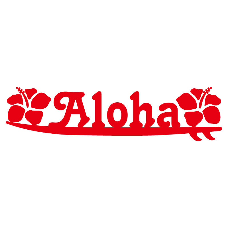 Aloha ステッカー 製造・販売 nc-smile by web shop smile ncsystem's ...